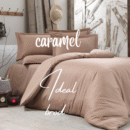 housse de couette c 2 caramel