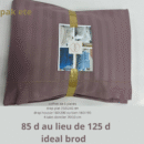parures uni satin de coton (ref 17)